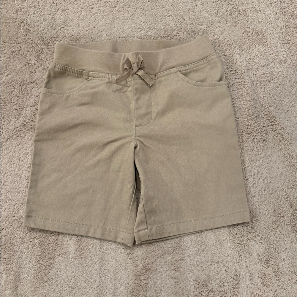 French Toast Girls  Tan Shorts size 8